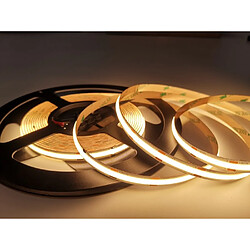 Avis Ruban LED COB 480 9W/m 3000K 12V IP20 5m Ecolight