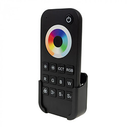 Télécommande RF RT5 LED RGB+CCT tactile noire Ecolight pas cher