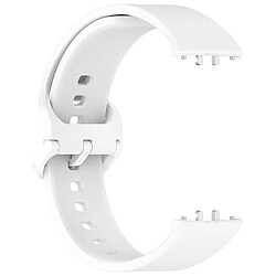 Avis INF Bracelet de montre en silicone pour Samsung Galaxy Fit 3 (SM-R390) White