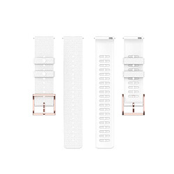 Avis INF Bracelet de montre Bowener GRIT X pour Samsung Galaxy Watch 20 mm White