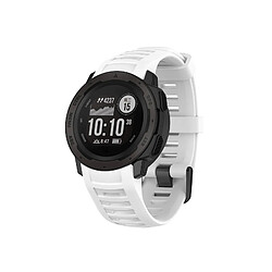 Avis INF Bracelet de montre en silicone pour Garmin Instinct 2 White