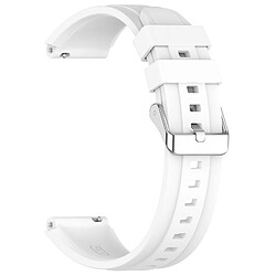 Avis INF Bracelet de montre en silicone pour Huawei GT4 46 mm/GT Runner/GT3 SE 18 mm White