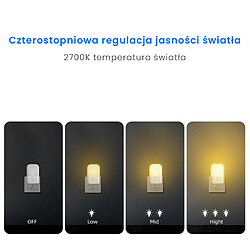 Eko-light Veilleuse prise capteur crépuscule dimmable LED 0,5W pas cher