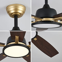 Avis ByteLike Ventilateur de plafond avec lumière LED 132cm