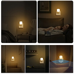 Eko-light Veilleuse prise LED réglable capteurs mouvement crépuscule pas cher