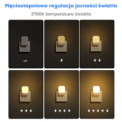 Acheter Eko-light Veilleuse prise LED réglable capteurs mouvement crépuscule
