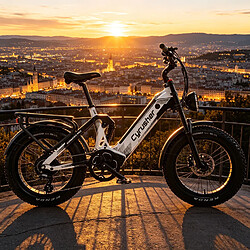 Cyrusher Vélo électrique Batterie 52V20Ah Shimano 8V Autonomie 110km Freins hydrauliques 250W pas cher
