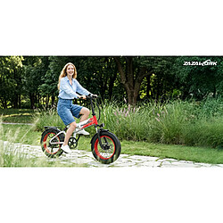 Avis Vélo électrique pliable ZAZAWORK CF1000 Moteur 1000W Batterie 48V20Ah Freins hydrauliques