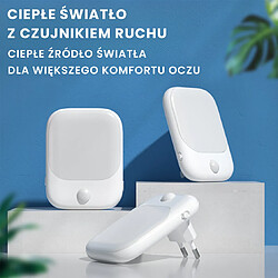 Avis Eko-light Veilleuse prise LED réglable capteurs mouvement crépuscule