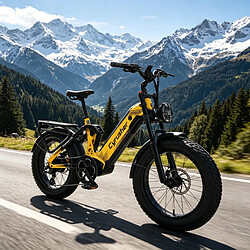 Avis Cyrusher Vélo électrique Batterie 52V20Ah Shimano 8V Autonomie 110km Freins hydrauliques 250W