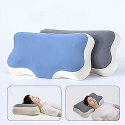 Acheter INF Oreiller cervical en mousse à mémoire - Conception papillon ergonomique, housse en soie gl