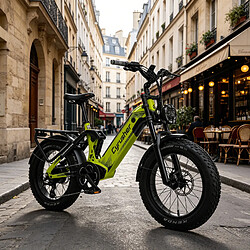Acheter Cyrusher Vélo électrique Batterie 52V20Ah Shimano 8V Autonomie 110km Freins hydrauliques 250W
