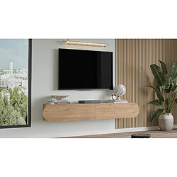 Acheter Hanah Home Meuble TV en bois - 180 x 31 x 29 cm - Beige