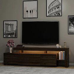 Avis Hanah Home Meuble TV en bois Meuble TV - 192 x 37 x 53 cm