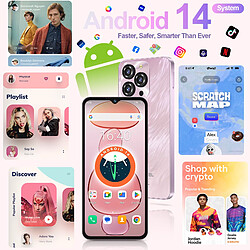 Acheter Smartphone OUKITEL C3 batterie 5000mAh 16Go+128Go Android16 rose
