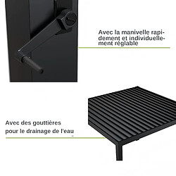 Acheter ByteLike Pergola à lames orientables