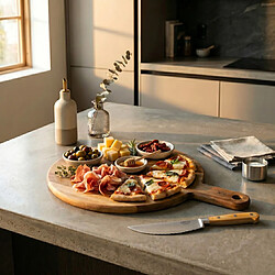 Acheter Sabatier Trompette Essentiel - Set de service et découpe de pizza