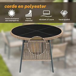 Avis ByteLike Ensemble moderne de table ronde en verre et 4 chaises