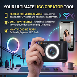 Avis VURAHOME Appareil Photo Intelligent Retouche IA WiFi Autofocus Vlogging DC320