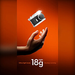 Acheter INF Mini caméra Vlog portable : Vidéo HD 1080P, écran IPS 0,96", lumière de remplissage LED Bl