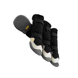 Avis INF Ensemble de 4 Chaussures Réfléchissantes Imperméables pour Chien - Bottines de Protection