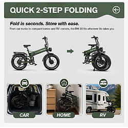 Avis Vélo Électrique Pliable APEFOX RH20 Double Moteur 1500W Batterie 48V22,5Ah Autonomie 100km