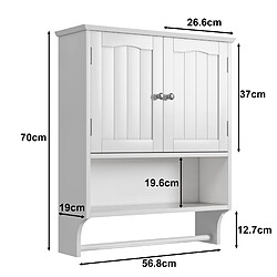 Meuble haut de salle de bain