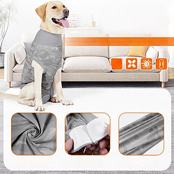 Avis INF Combinaison de récupération pour chien : Body respirant post-opératoire et anti-léchage M