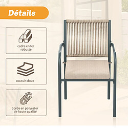 Acheter ByteLike Ensemble moderne de table ronde en verre et 4 chaises