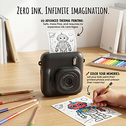 Avis VURAHOME Appareil Photo à Impression Instantanée Enfant 48MP 1080P DC506 - Rose
