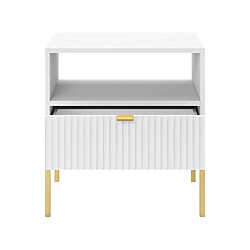 Avis Habitat Et Jardin Table de chevet en bois [ ]Tunis[ ] - Blanche