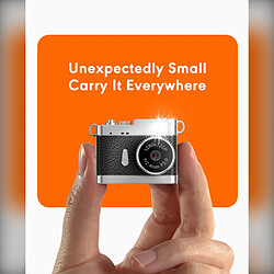Avis INF Mini caméra Vlog portable : Vidéo HD 1080P, écran IPS 0,96", lumière de remplissage LED Bl