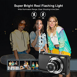 Acheter VURAHOME Appareil Photo Numérique 5K 64MP Zoom Optique 5X 2 batteries DC408X