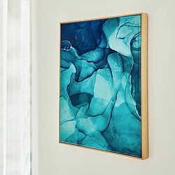 Acheter 4murs Toile imprimée Glossy - Bleu