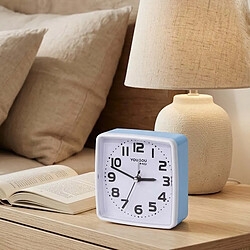 Acheter Avizar Réveil de Table 13cm pour Chambre Affichage de l'Heure Clair et Précis Bleu