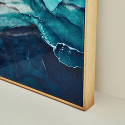 Avis 4murs Toile imprimée Glossy - Bleu