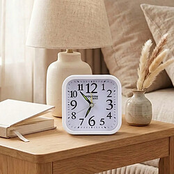Acheter Avizar Réveil Analogique pour Chambre avec Fonction d'Alarme et Éclairage Blanc
