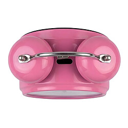 Avis Avizar Réveil de Table Analogique pour Chambre Double Cloche Élégant Rose