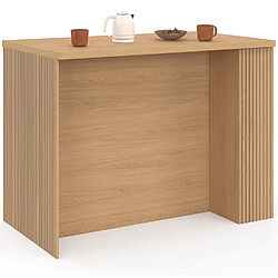 Acheter Idmarket Ilot central 120cm effet latte