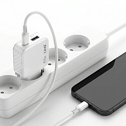 Acheter LinQ Chargeur Secteur Universel avec USB-C Power Delivery et USB-A QC 3.0 Blanc