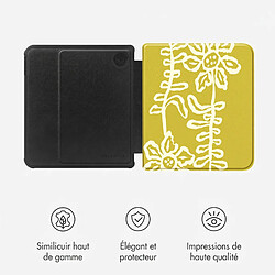 Avis Selencia Étui de liseuse portefeuille Vivid pour Kobo Libra Colour / Libra 2 - Chalky Bloom