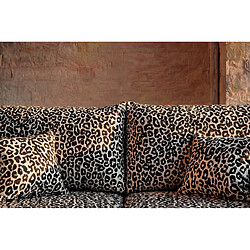 Acheter Casanova Canapé droit convertible tissu imprimé animalier 3 places Blanc