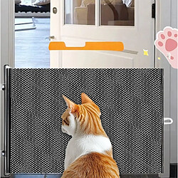 Acheter INF Barrière rétractable haute pour animaux avec crochets doubles — Barrière sans perçage peu