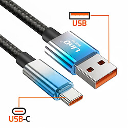 Avis LinQ Câble USB-C Vers USB de Charge Rapide 48W avec Écran LED 1.2m Bleu