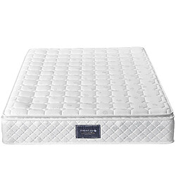 Lit Double Modenvie 140x200 cm rangement et sommier Gris pas cher