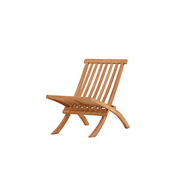 Avis Paris Prix Fauteuil de Jardin en Teck Kenya 80cm Naturel