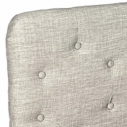 Avis Le Quai Des Affaires Lit coffre 160x200 cm EDEN+ sommier / Gris clair