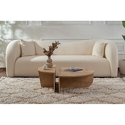 Acheter Hanah Home Table basse en bois - 90 x 60 x 30 cm - Chêne miel