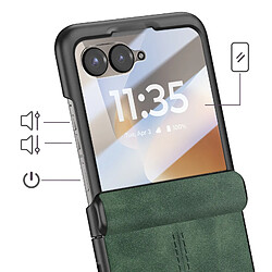 Avis Avizar Coque pour Motorola Razr 70 avec Verre Trempé Écran Externe Antichoc Vert