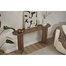 Acheter Hanah Home Console en bois [ ]Sira[ ] - 150 x 35 x 75 cm - Noyer